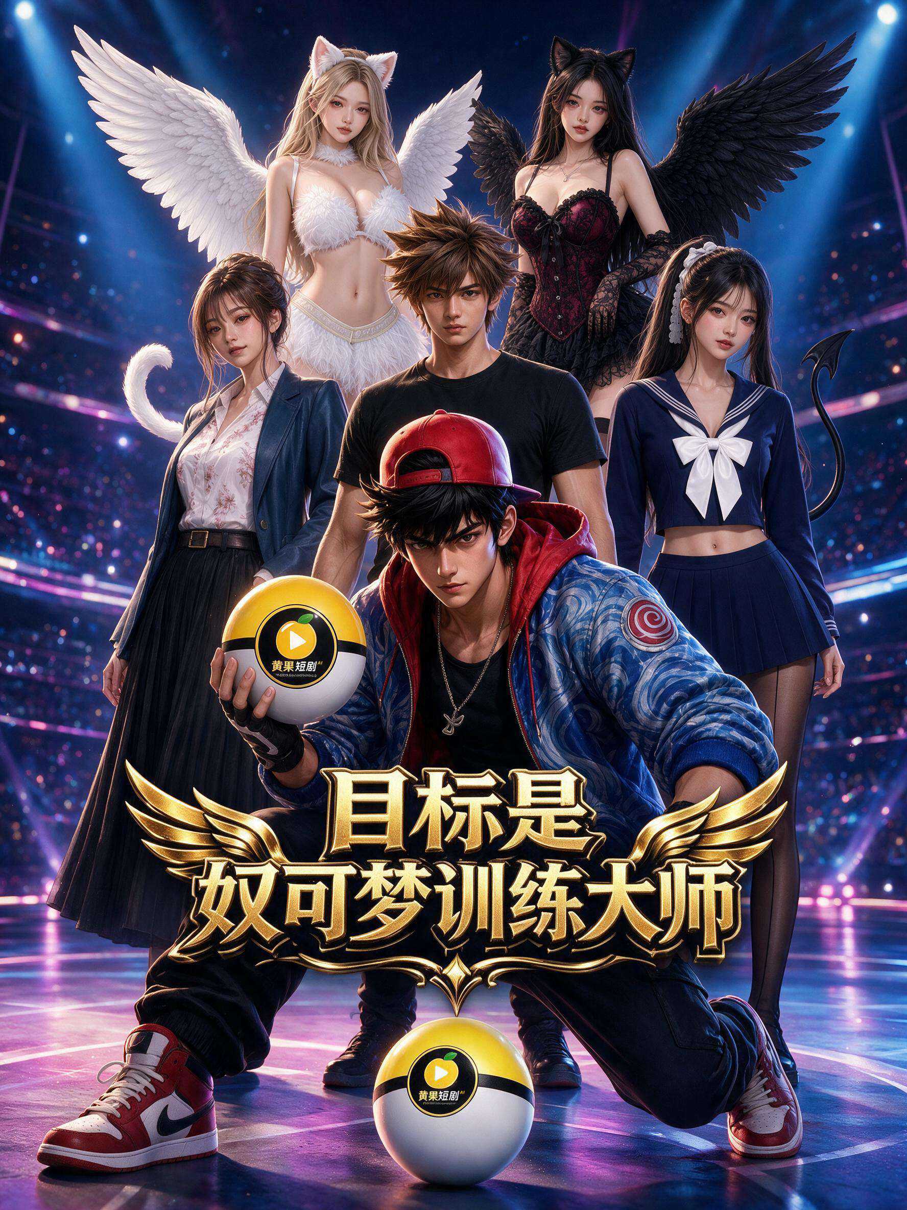 目标是奴可梦训练大师海报